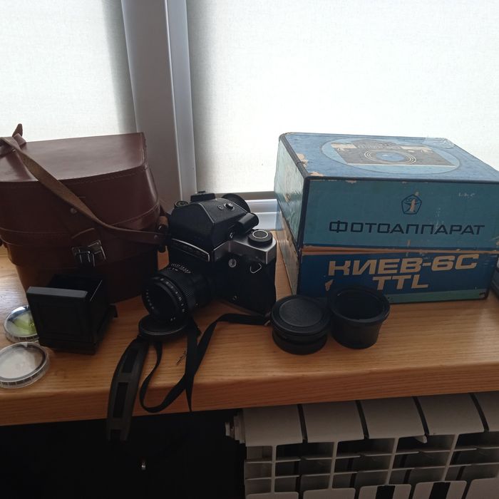 średnioformatowy aparat Kiev 60 TTL w idealnym stanie,