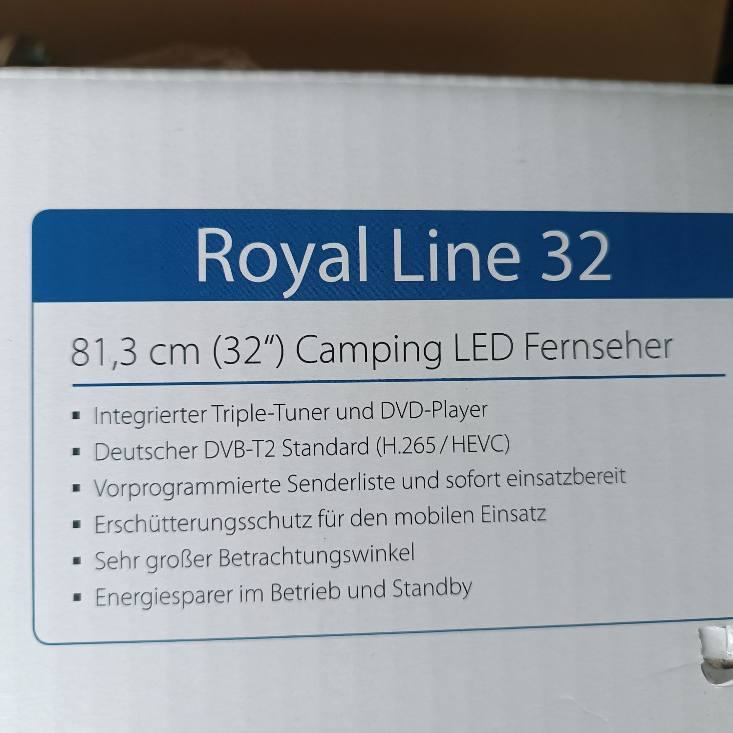 Telewizor LED 12 V megasat 32 kamper przyczep