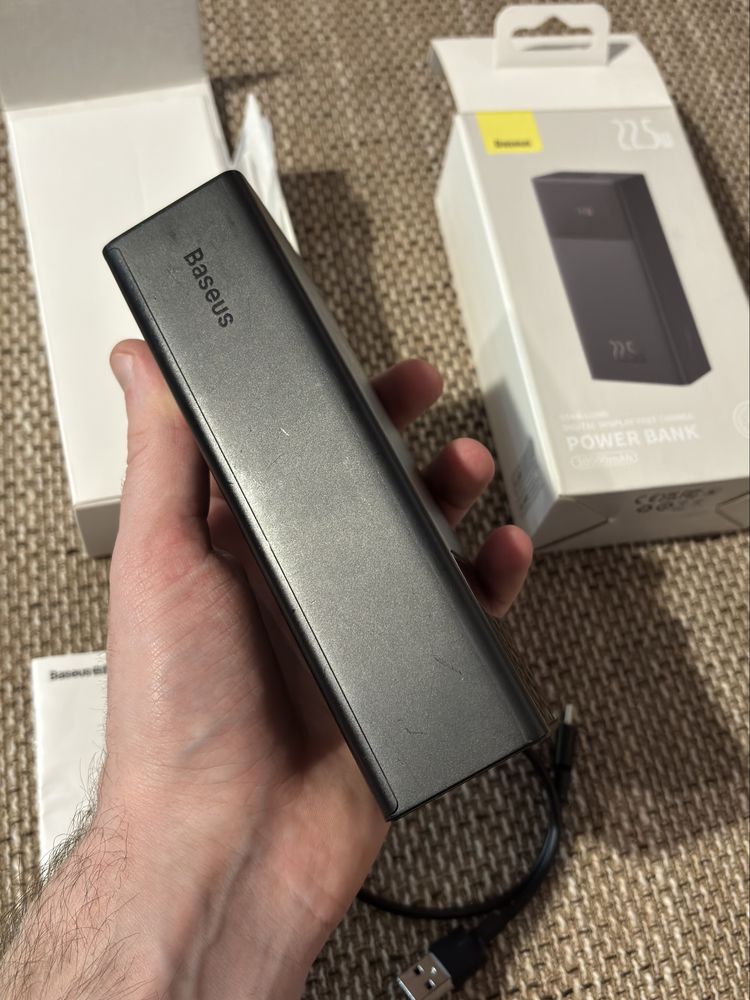 Baseus Star Lord Display 22.5W 30000 mAh Black (Б/у)
