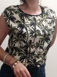 Blusa Fina palmeiras