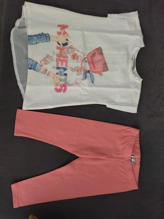 Conjunto menina marca Mayoral, tamanho 5 anos