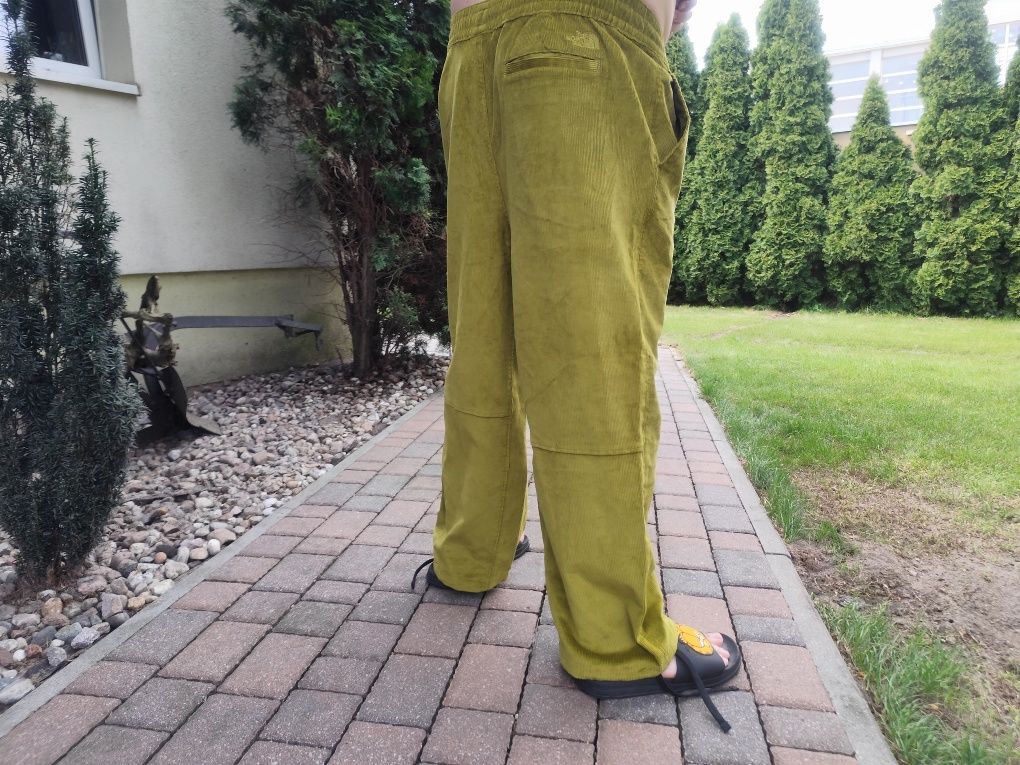 Nowe spodnie The North Face utility cord easy pant baggy szerokie