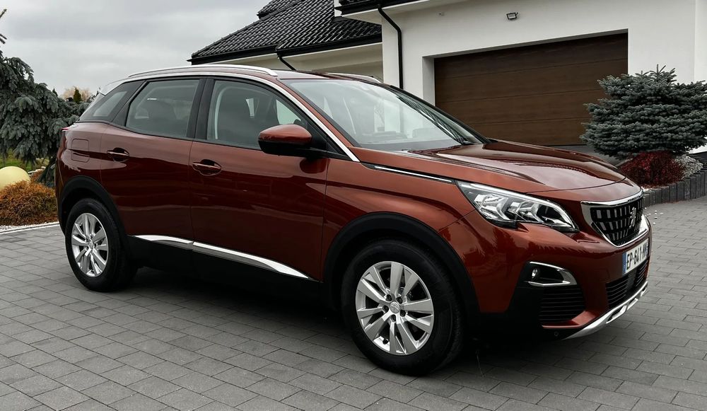 Peugeot 3008 1,6 blue hdi 120 KM_LED_NAVI_KAMERY_bezwypadkowy_serwis_jak nowy