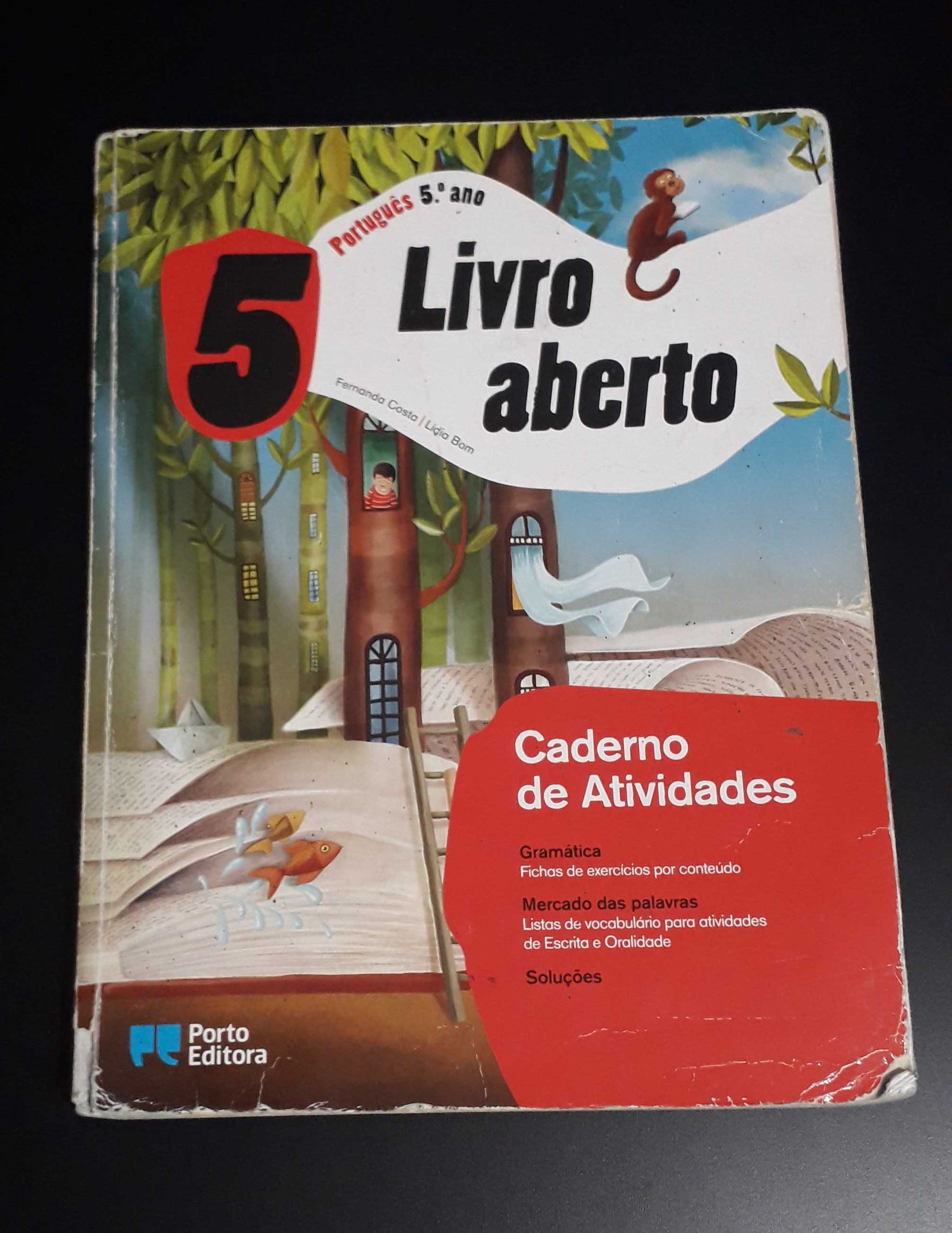 Caderno de actividades de português 5° ano