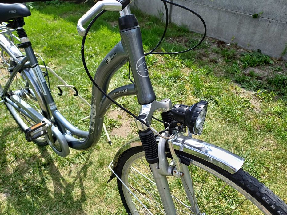 Rower Miejski Damski CYCO TK LIFE Koła 28 Cali Rama Alu 46 cm 18 cali