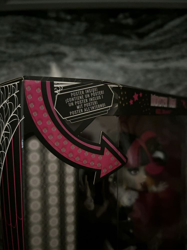 Monster High draculaura reel drama nib mattel