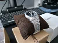 Zegarek BERNY Titanium Seiko VH31 - szafir, tytan - nowy