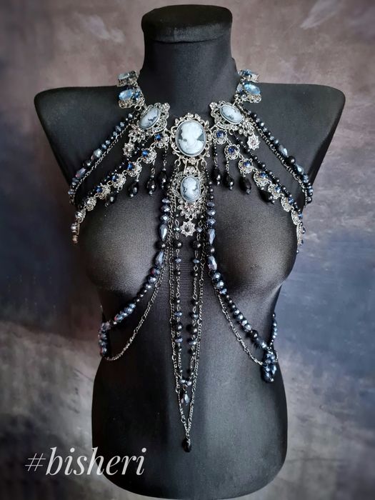 Украшение на тело и серьги