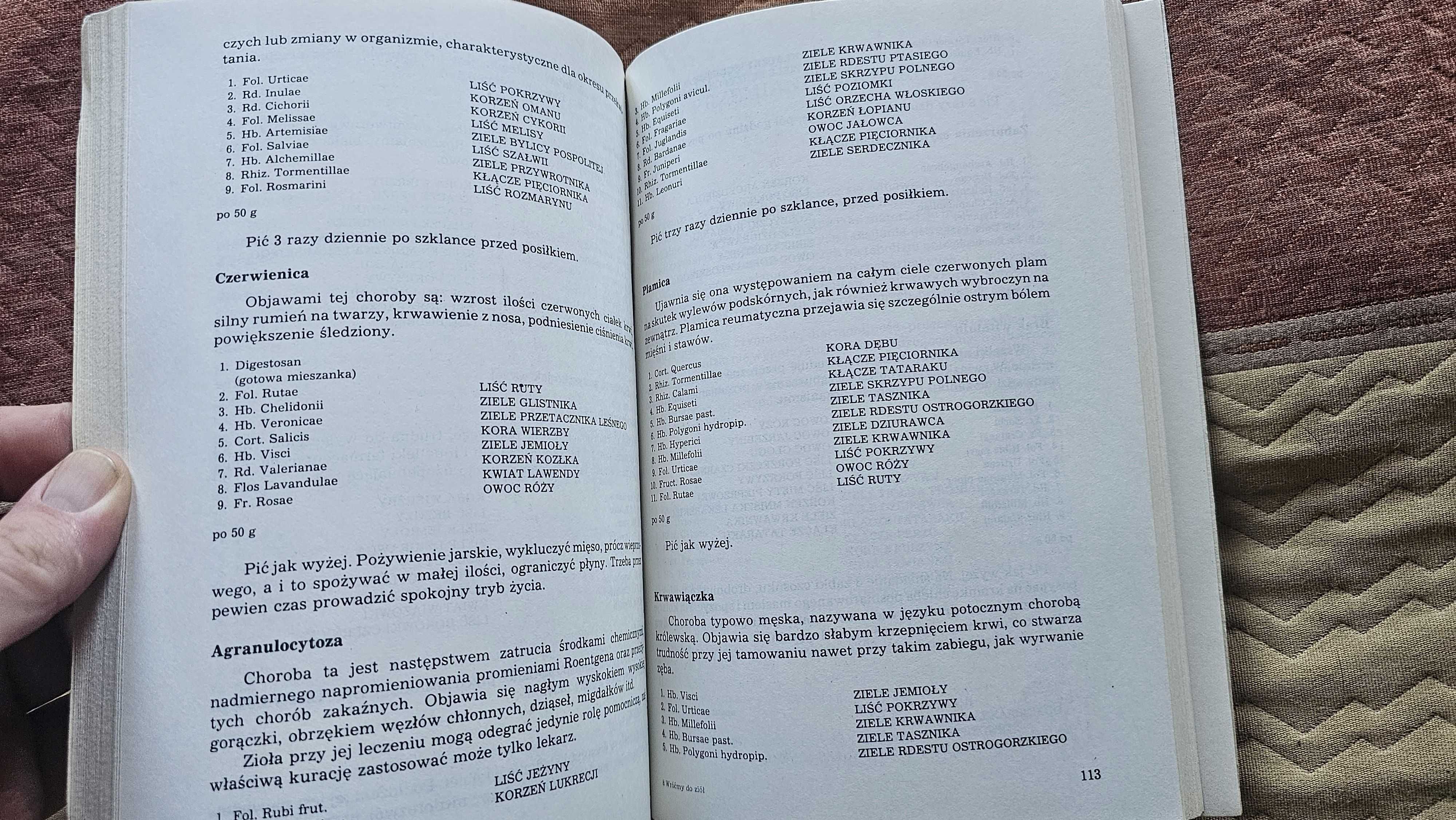 A7 Wróćmy do ziół Ojciec Andrzej Czesław Klimuszko naturoterapia SPIS