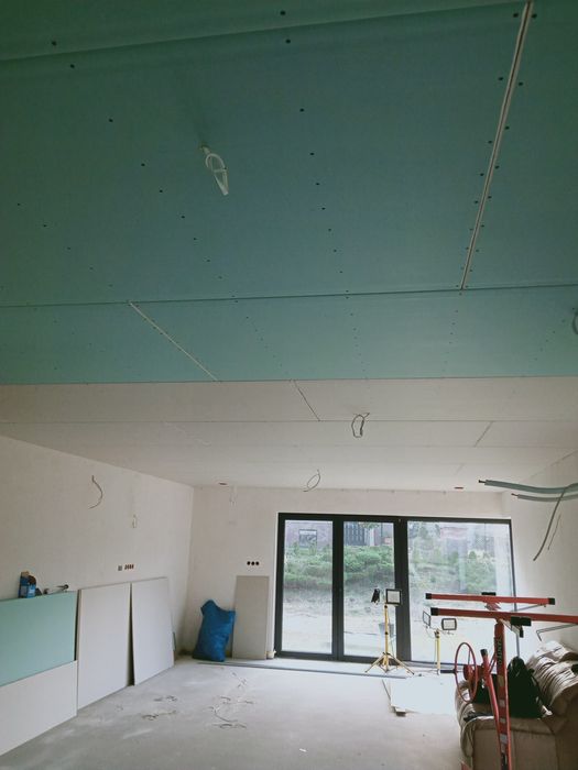 SZPACHLOWANIE, Sufity Podwieszane,Celuloza,Adaptacja Poddasza