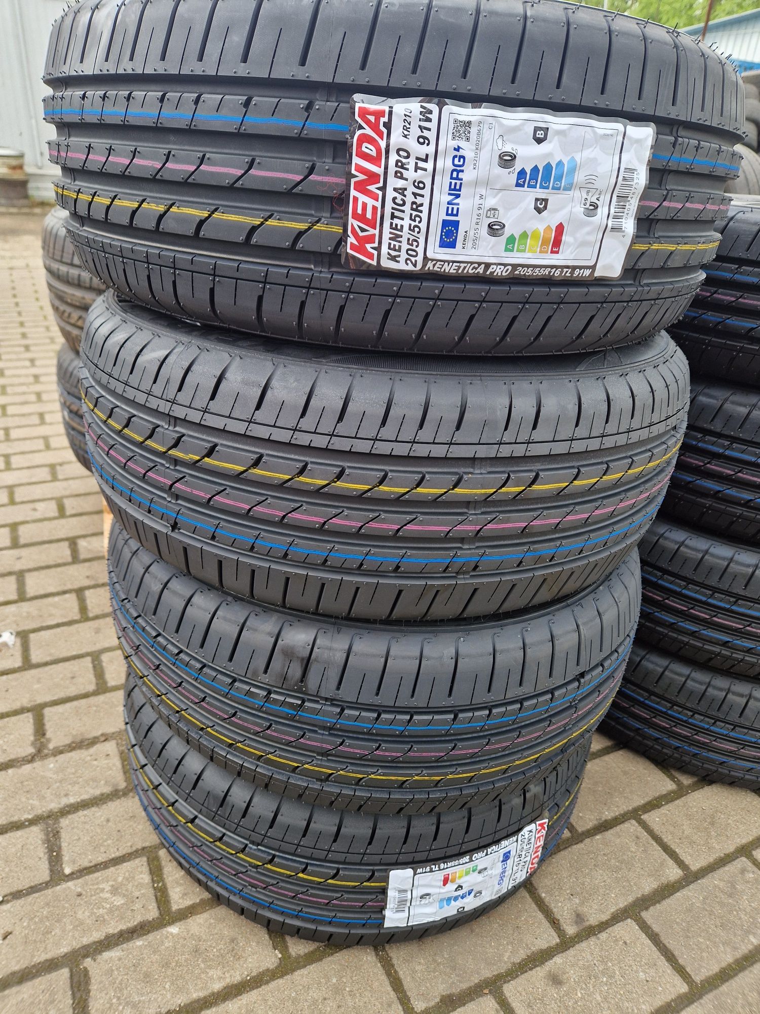 4x opony letnie 205/55R16 KENDA Engineered in Germany Hit 2024