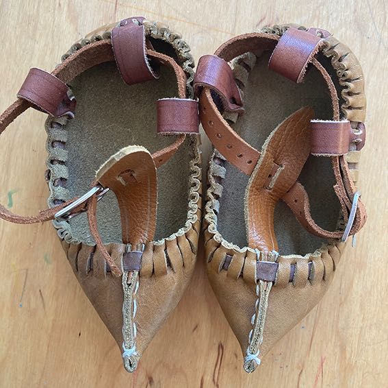 Kierpce / buty dla dziecka z naturalnej skóry r. 22