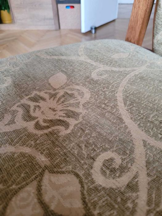 Stół drewniany dębowy lite drewno dąb stół z krzesłami 6 krzeseł