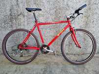 Klasyk czerwony retro MTB Scott Arapahoe, koła 26 cali, rama 19 cali