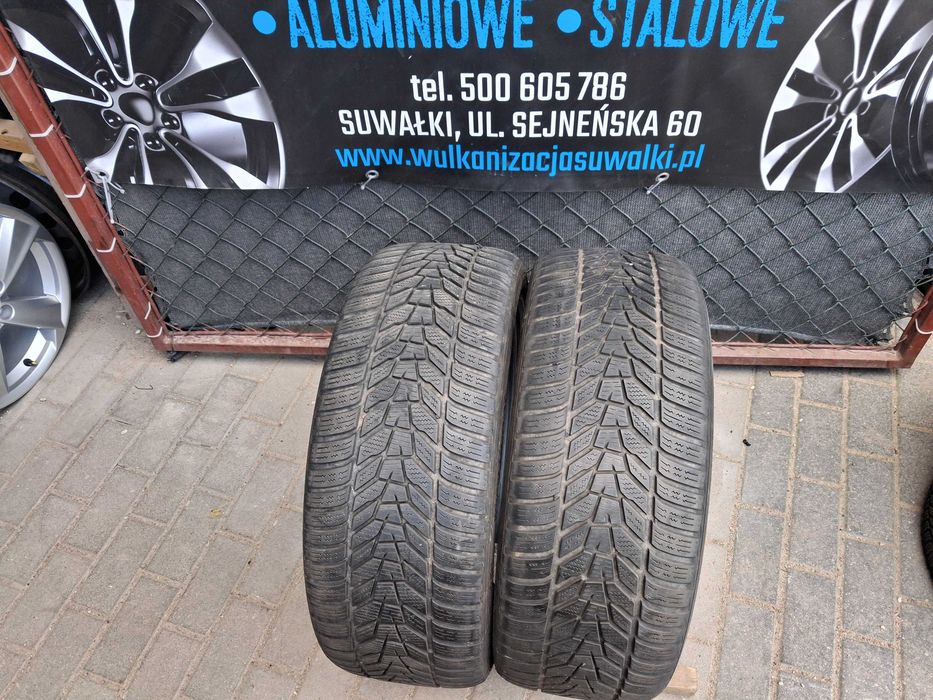 2x używane opony zimowe 245/45 R19 Hankook Montaż GWARANCJA