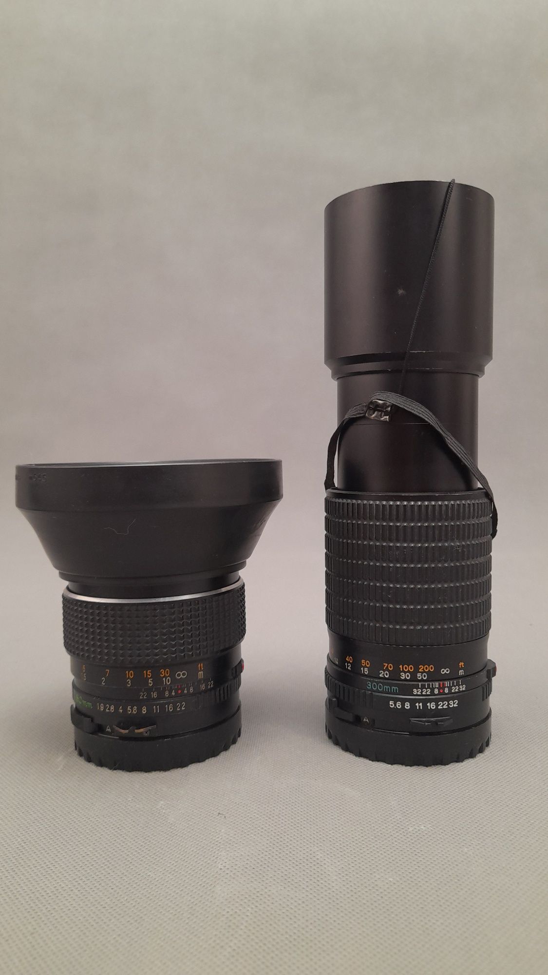 Mamiya 645super  3 obiektywy.