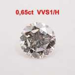 Wyjątkowy Brylant 0.65ct VVS1 H – Idealny do Pierścionka Zaręczynowego