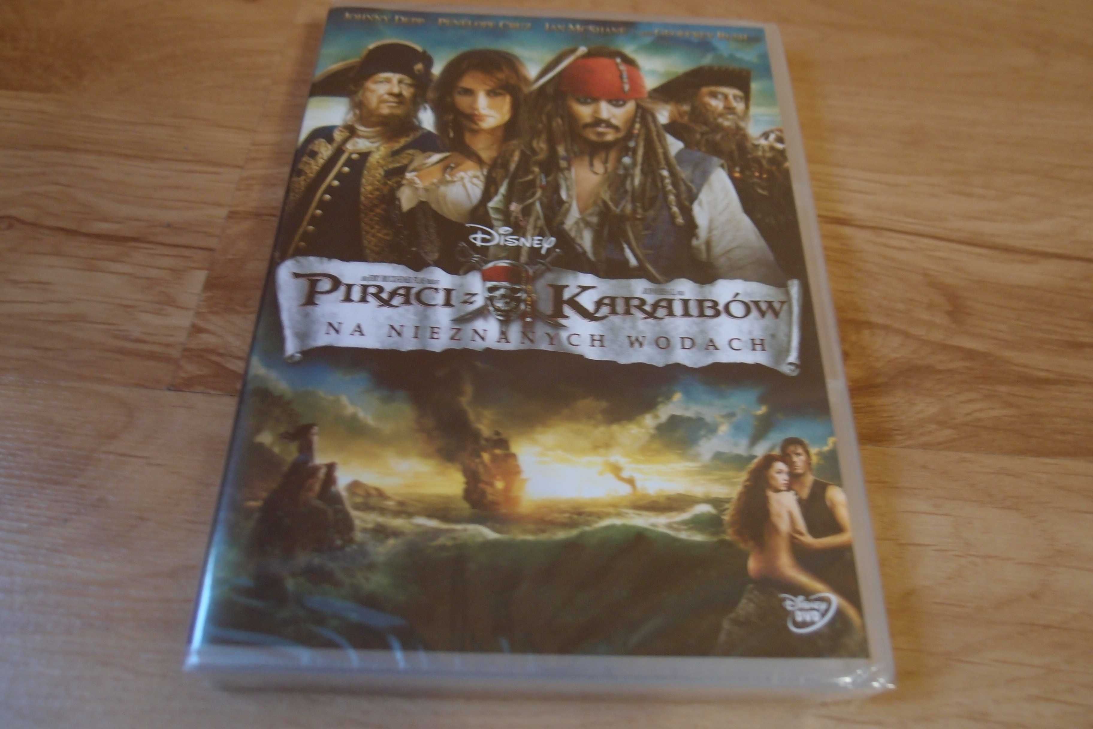 Piraci z Karaibów. Na nieznanych wodach - film DVD