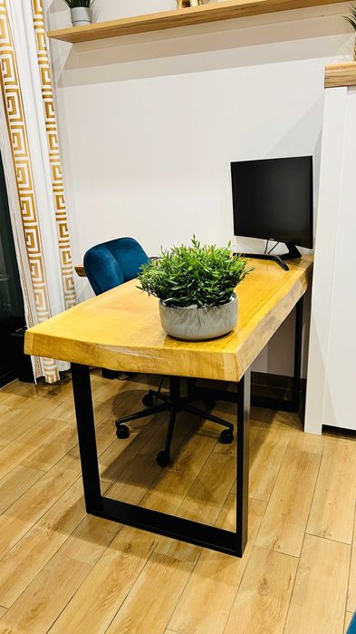 Biurko dębowe robione na zamówienie 2 sztuki Odbiór tylko do 26.11.25