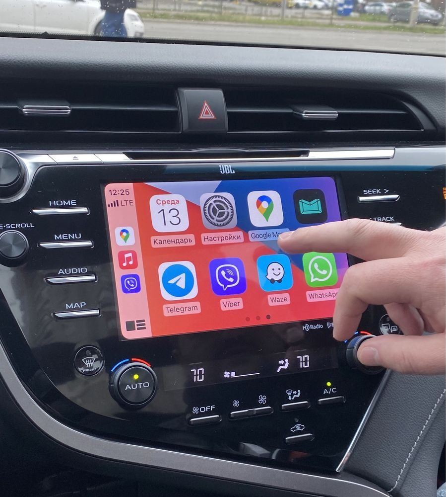 Активация/прошивка Штатного ГУ CarPlay, Toyota Camry 70,RAV4,Corolla