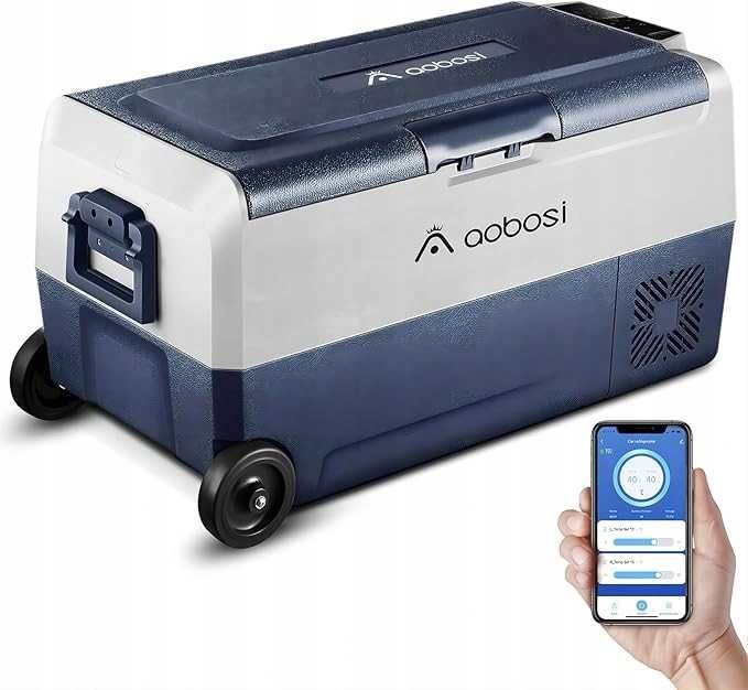 AAOBOSI T36 Lodówka kompresorowa 36 l, APP, 12/24 V i 100-240 V