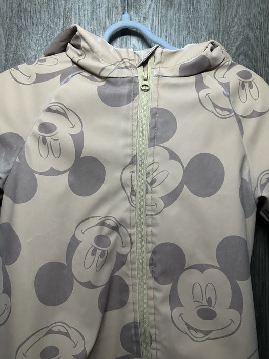 Демісезонний водонепронекний дитячий комбінезон Мікі sinsay 68/74