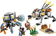 Klocki LEGO Horizon 77037 Aloy i Varl kontra krabołaz i piłoząb