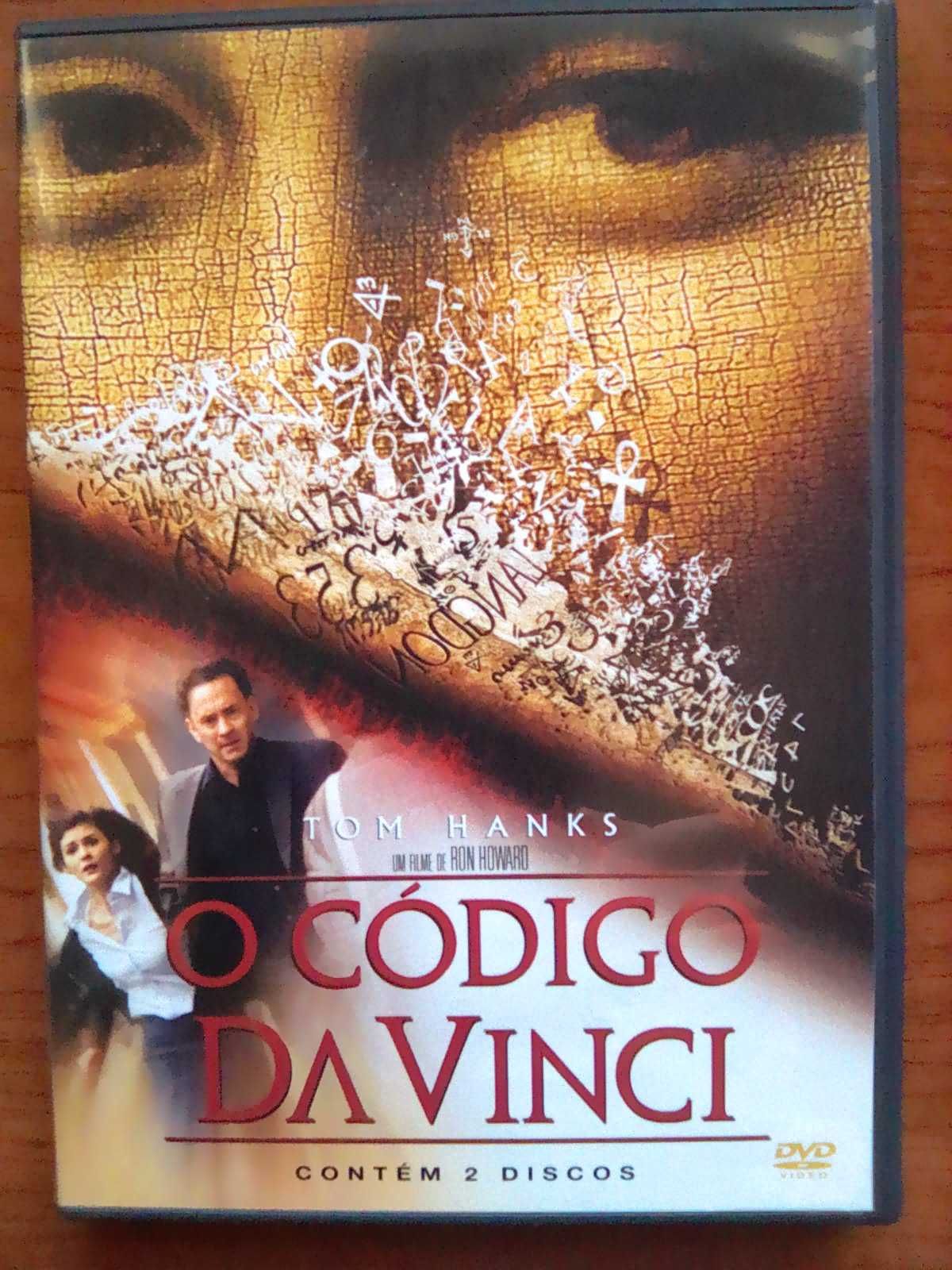 DVD Código Da Vinci com 2 discos.