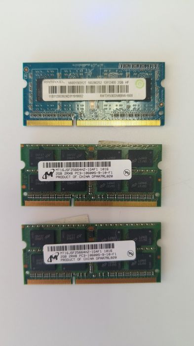 Оперативна пам'ять для ноутбука ddr3 sodimm 2gb