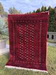 Dywan r. tkany kaszmirowy Pakistan Buchara ART DECO 200x130 gal. 8 tyś