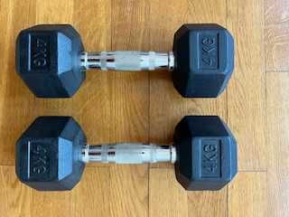Halteres Hexagonais 4KG (PAR)