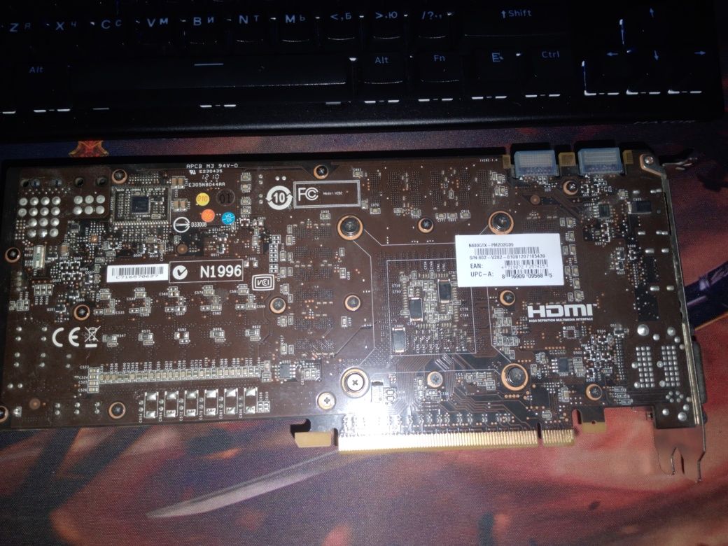 нерабочая Nvidia GTX 680 MSI