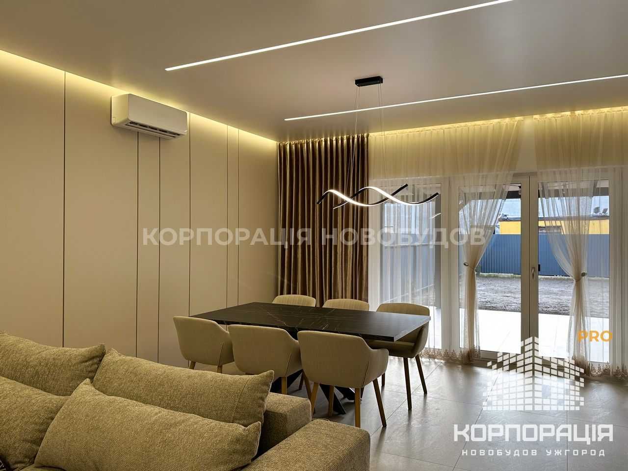Продаж котеджу з дизайнерським ремонтом під ключ, всі меблі, техніка