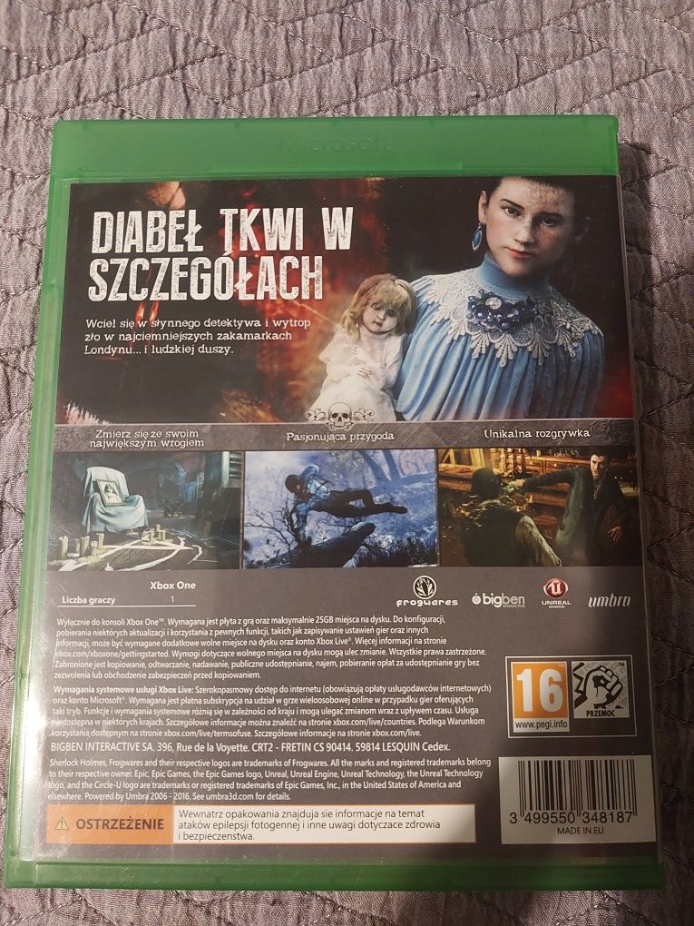 Sherlock holmes the devil's daughter xbox one