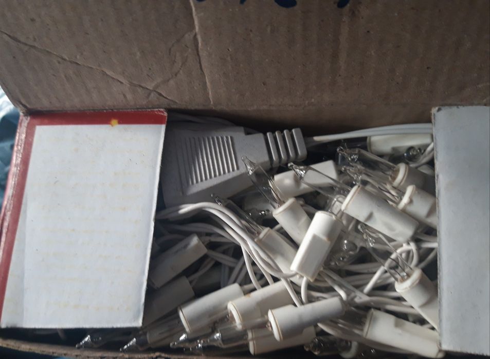 Girlanda świąteczna - sople. Wewnętrzna