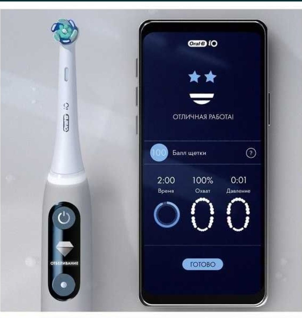 Новая зубная щётка Oral-B iO 6