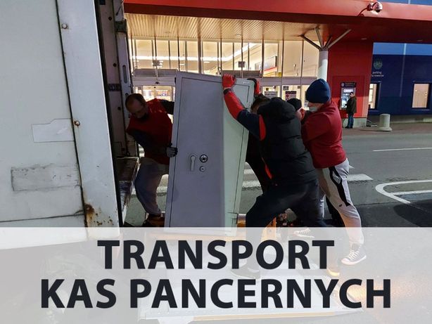 Transport sejfów i przewóz kas pancernych i szaf pancernych Warszawa