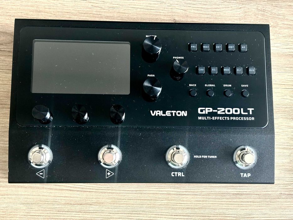 Valeton GP-200 LT – multiefekt gitarowy