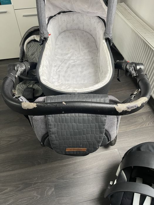 Wózek Columbia 3 w 1 + fotelik Cybex Aton 5 z adapterami