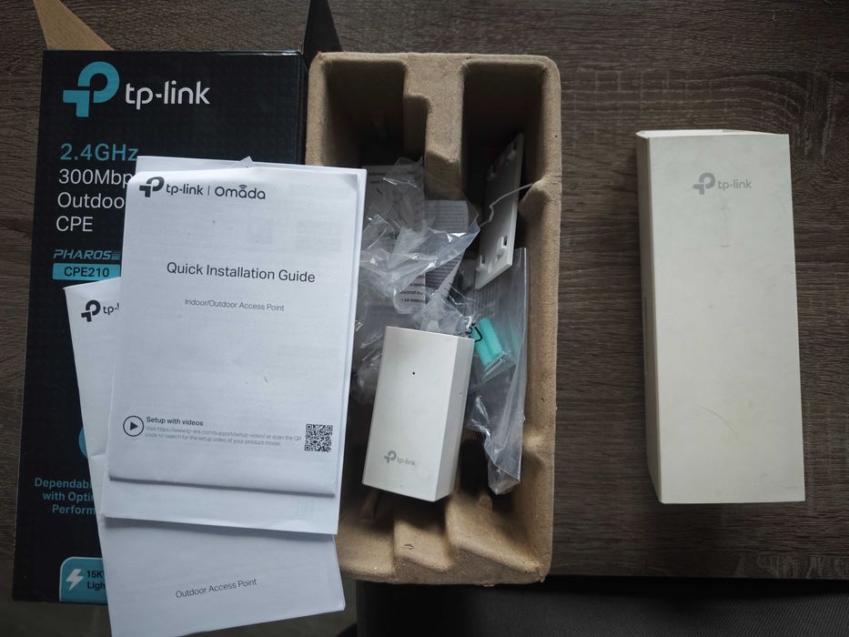 TP-LINK CPE210 Zewnętrzne urządzenie CPE 9dBi