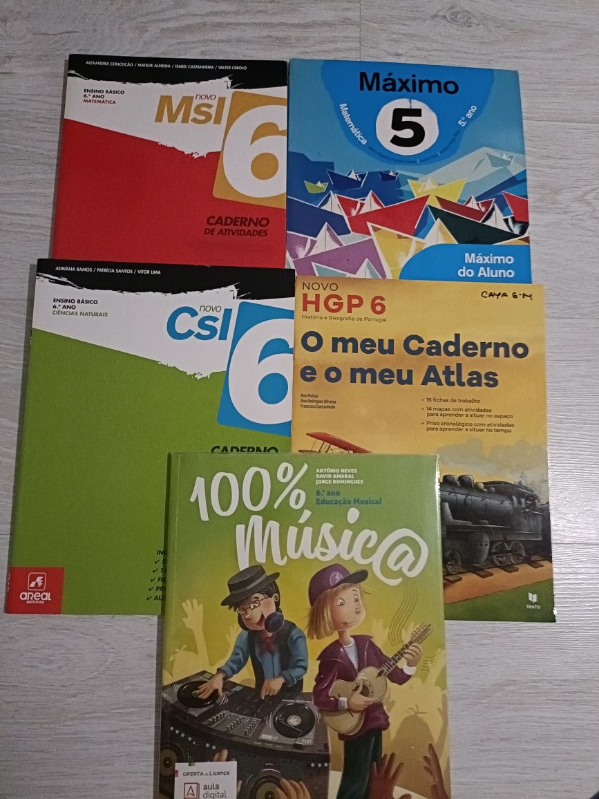 Cadernos de fichas 6º ano