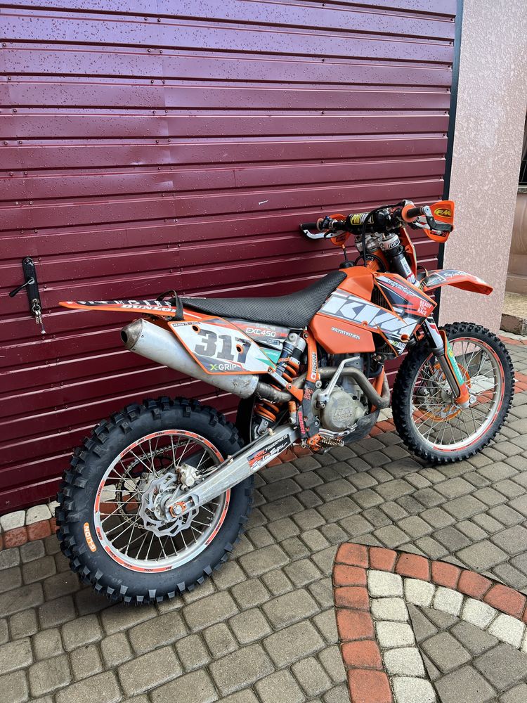 Ktm exc450f 2007 enduro (не kovi,geon)