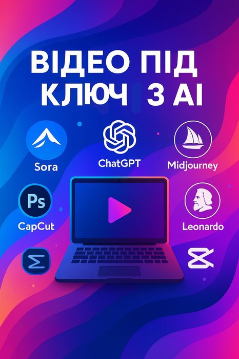 Відео під ключ за допомогою ШІ