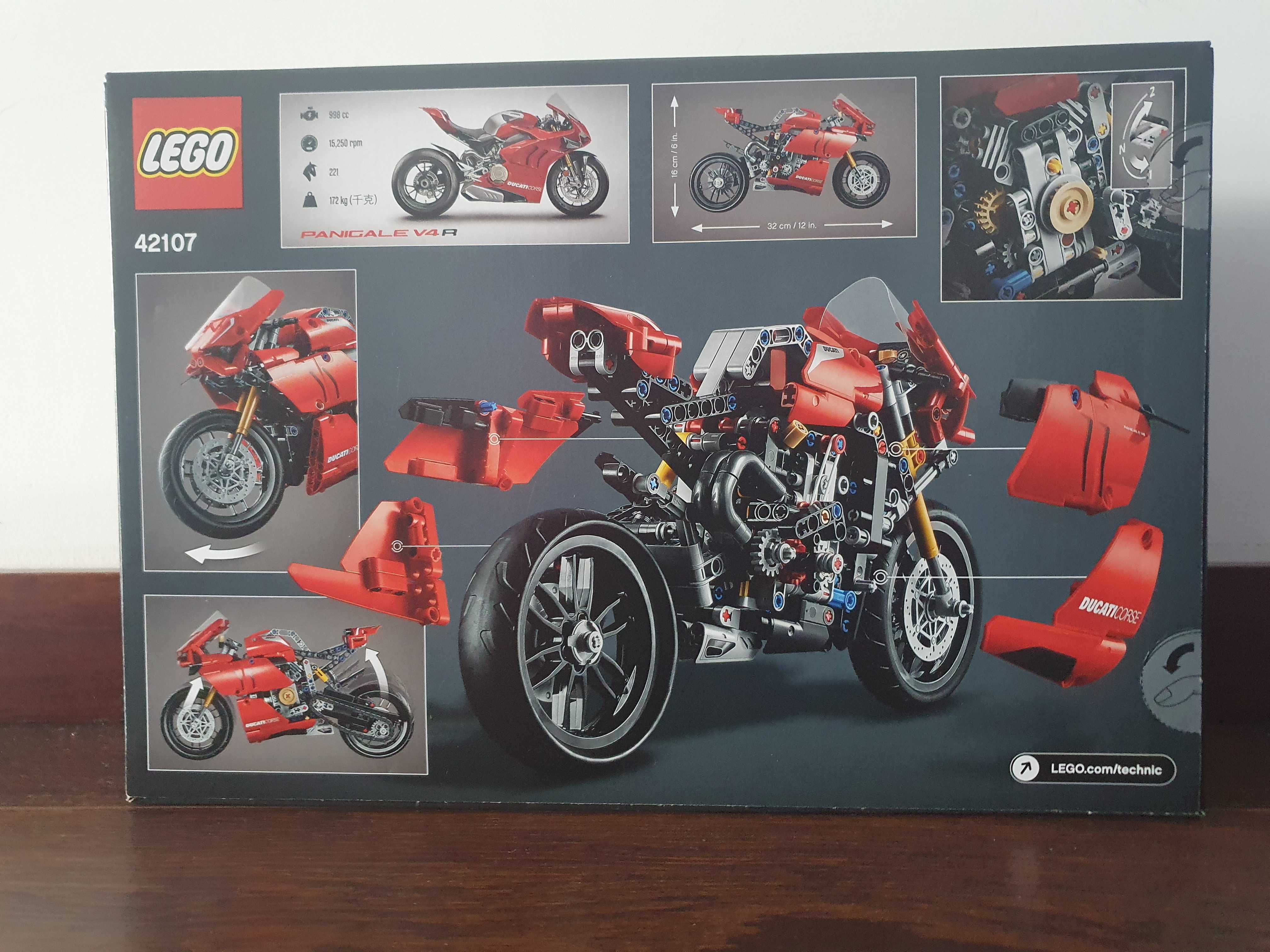lego Technic Ducati Panigale V4 R Set 42107