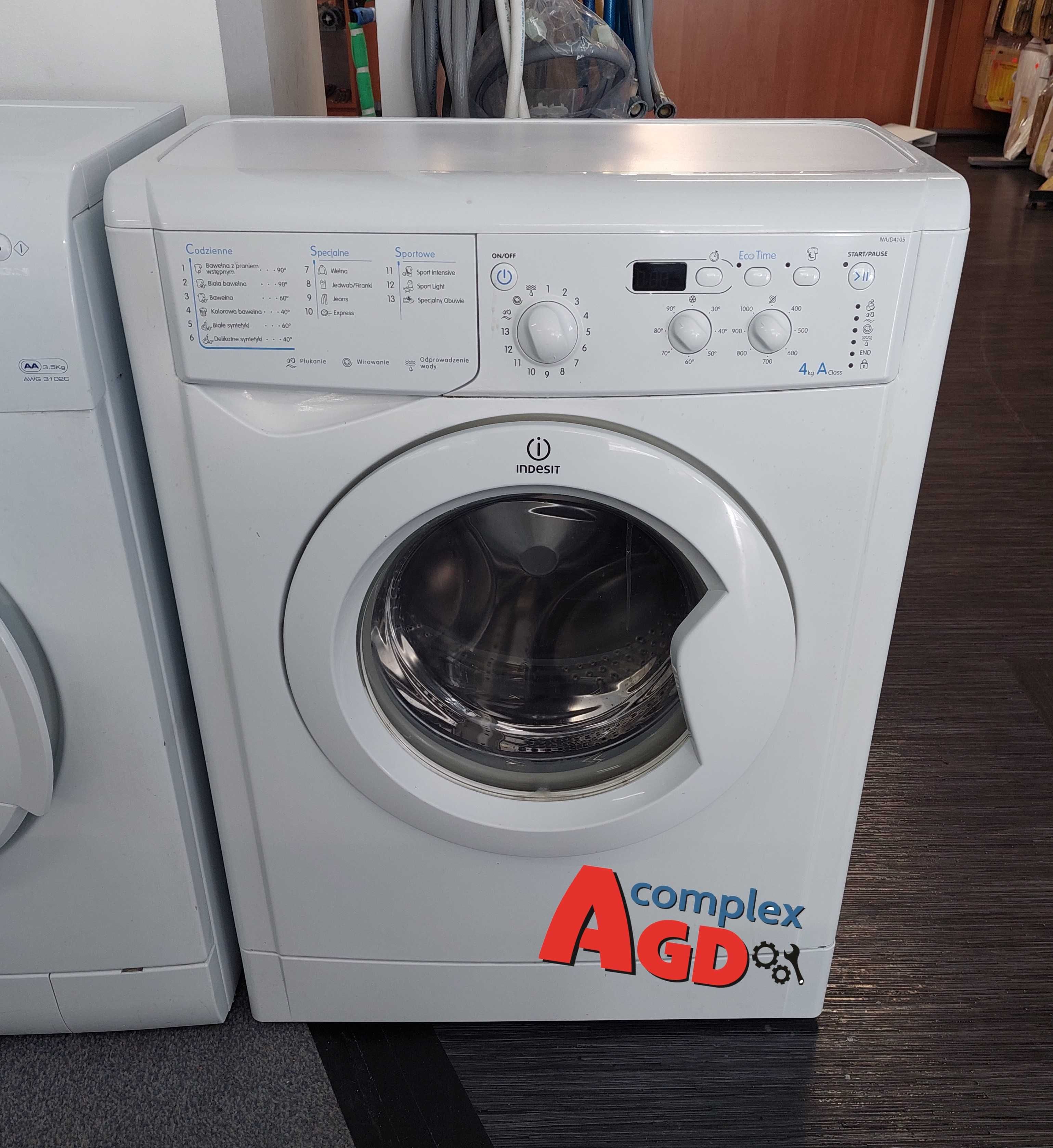 Pralka Indesit IWUD4105 SuperSLIM głębokość 33cm ROCZNA GWARANCJA /AGD