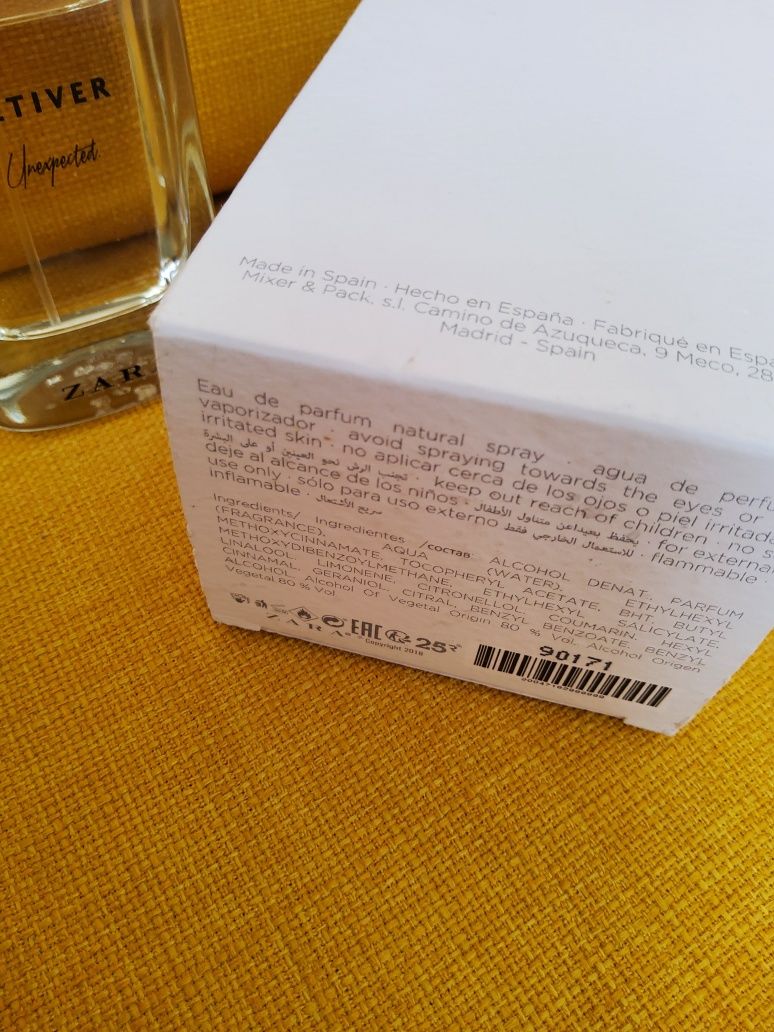 Perfum Zara Vetiver