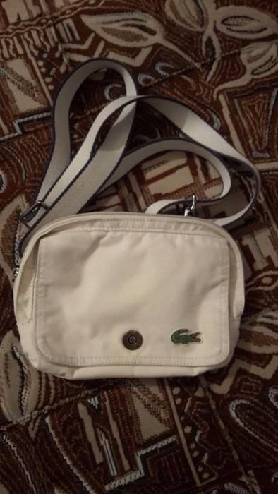Saszetka Lacoste biała