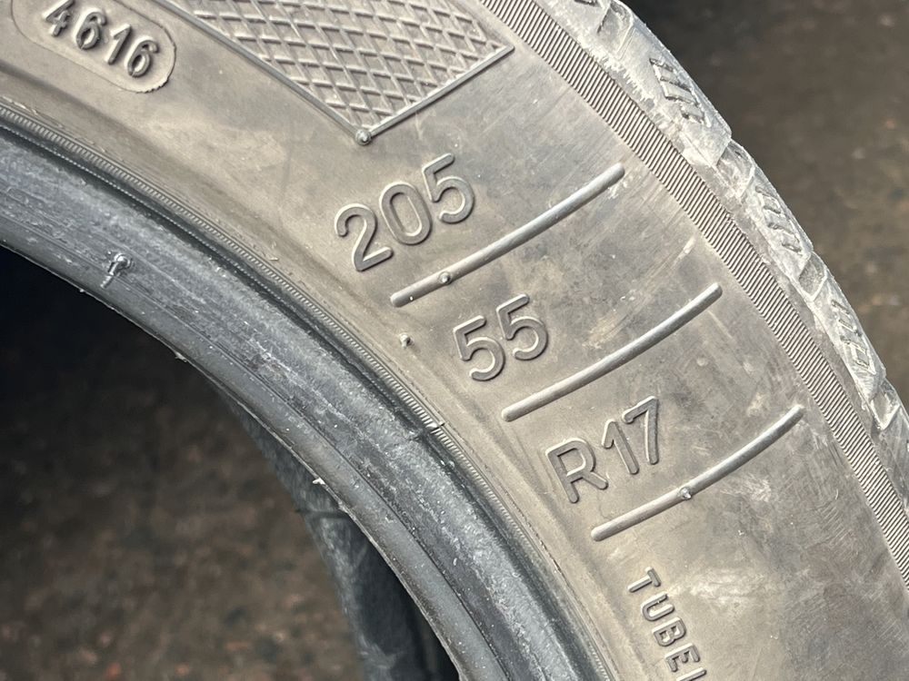 Резина Kleber 205/55 R17 лето 1 шт.