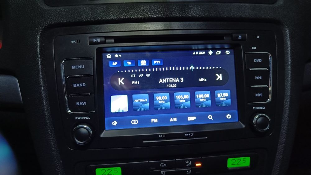 Autoradio Android xtrons skoda octavia 2
