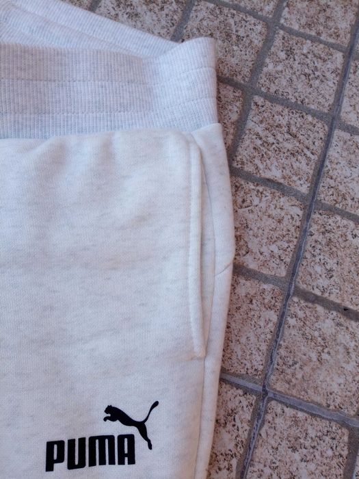Calças fato treino Puma cinzentas